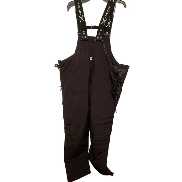 Arctix Men's Eco Friend Corkscrew Bib Overalls, Black, XX-Large/34 Inseam - Picture 8 of 14